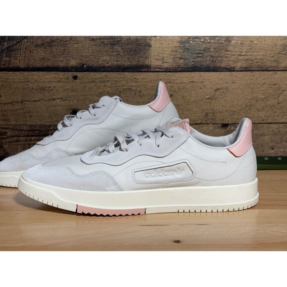 ?Adidas SC Premiere Raw White Vapour Pink Casual Prep Sz 14 Ships Fast!!! main image 4